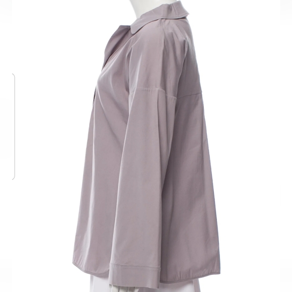 JILL SANDER V-NECK LONG SLEEVE TOP......Size - Small - Picture 2 of 3